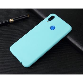 Frosted candy color mobile phone case - Sky blue-Nova 3