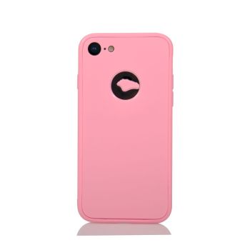All-inclusive Anti-drop Mobile Phone Case Simple - Pink-iPhone7