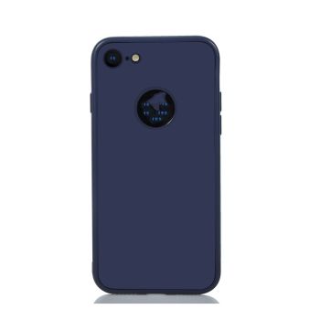 All-inclusive Anti-drop Mobile Phone Case Simple - Navy Blue-iphone6
