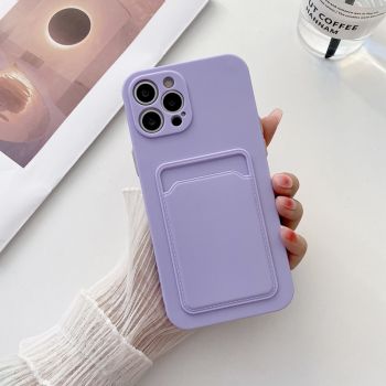 Fine Hole Integrated Anti-liquid Mobile Phone Case - Purple-Iphone14plus