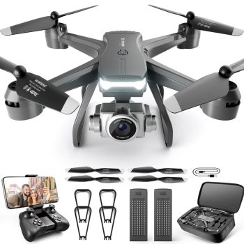 V14 Professional Drone 6K HD Dual Camera Wifi FPV Portable RC Quadcopter 2 BATTERY,Drones Suitable For Adults & Beginners.Logistics Is Randomly Sent By UPS,USPS,Self-pickup.