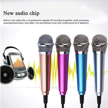 Mini mobile phone microphone mobile phone recording sing small microphone small microphone