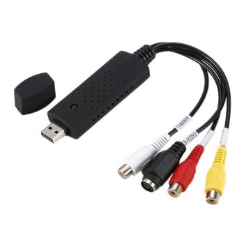 VHS To DVD Converter Convert Analog Video To Digital Format Audio Video DVD VHS Record Capture Card Quality PC Adapter - 3pcs