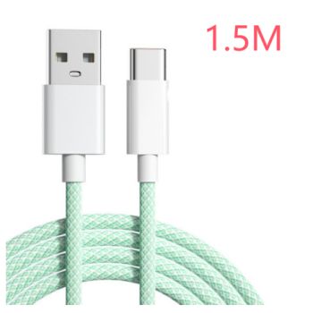 Android Charge USB Type-C Cable - 1.5M-Typec Green