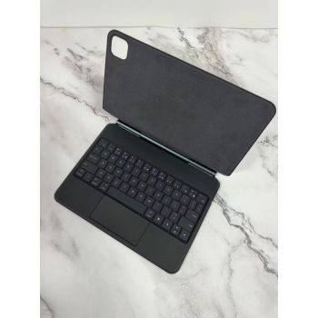 Keyboard Bluetooth Tablet Magnetic Suspension Integrated - Black-IPad Air4x5
