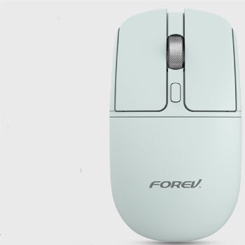Wireless Charging Bluetooth Mouse Mute Portable Laptop Girl Bluetooth Charging Mouse - Gray