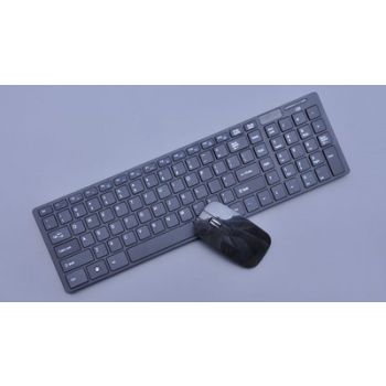 Wireless Keyboard Mouse Cover Desktop Computers And Laptop Universal - Black