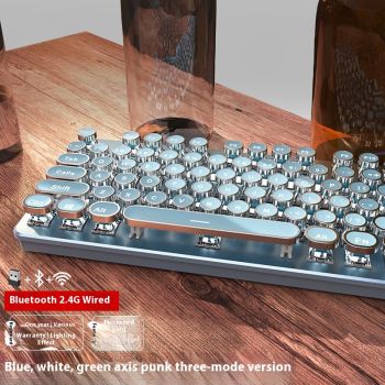 Predecessor TK950 Wireless Bluetooth Three-mode Real Mechanical Mouse Suit E-sports Games Punk Keyboard Usb - Style 9