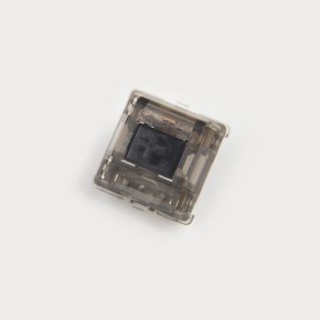 SMD RGB Hot Plug Axis Mechanical Keyboard CIY Transparent - Ink Mute Black Five Foot Shaft-1PCS
