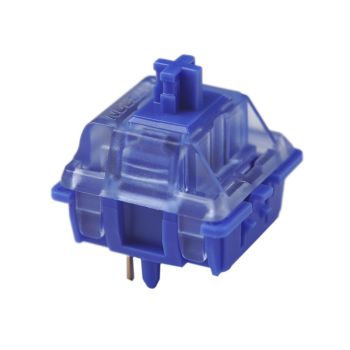 SMD RGB Hot Plug Axis Mechanical Keyboard CIY Transparent - CJ Dark Blue-1PCS