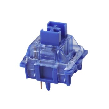 SMD RGB Hot Plug Axis Mechanical Keyboard CIY Transparent - CJ Wall Five Foot Dark Blue-1PCS