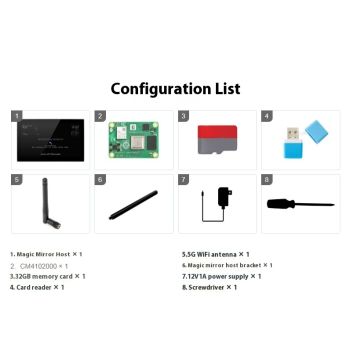 133 Integrated Computer Voice Assistant CM4 Main Control Touch Display -  C4C-12V-EU