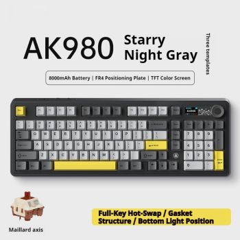 Office Computer Bluetooth Keyboard Game Side Three-mode Wireless - Style 5