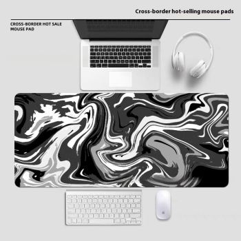 Technology Sense Large Diatom Ooze Mouse Pad Office Desk Computer Comfortable And Non-slip Keyboard Pad - Ink Ripple 2-40x60cm
