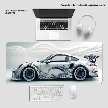 Technology Sense Large Diatom Ooze Mouse Pad Office Desk Computer Comfortable And Non-slip Keyboard Pad - Car 2-40x60cm