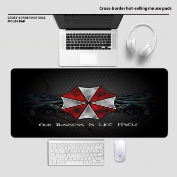 Technology Sense Large Diatom Ooze Mouse Pad Office Desk Computer Comfortable And Non-slip Keyboard Pad - Eight corners-50x100cm