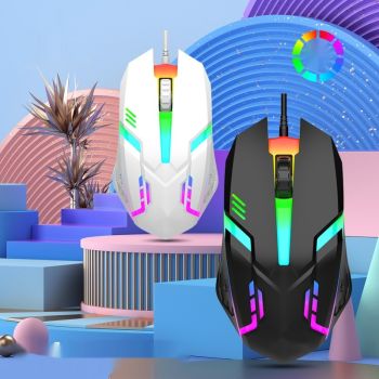 E-sports Weighted Wired Mouse USB Laptop Game Large Mouse