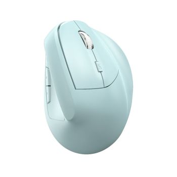 Wireless Bluetooth Vertical Mouse - Rechargeable Light Green