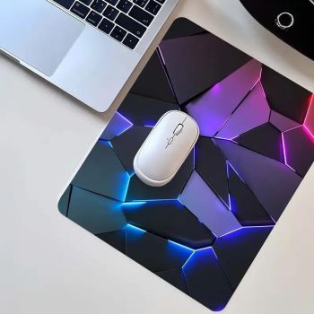 Custom Gaming Laptop And Desktop Anti-slip Geometric-pattern Gaming Mouse Pad