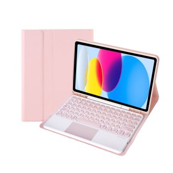 Suitable For Tablet Bluetooth Keyboard Cases - Pink-IPad 10.2 2019