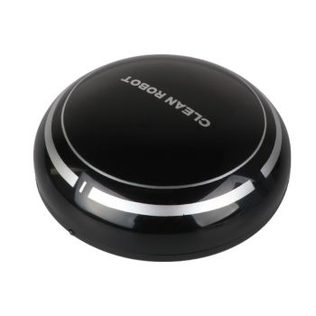 Mini Desktop Robot Vacuum Cleaner Smart Vacuum Cleaner Auto Obstacle Avoidance Keyboard Vacuum Sweeper Barrendero Kehrmaschine - Black