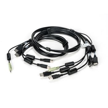 CBL 2DISPLAYPORT 2USB 1A 6'