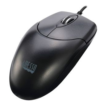 Adesso IMOUSE M6-TAA iMouse M6-TAA Wired USB Computer Mouse, 3 Buttons, 1000 DPI, for PC and Mac