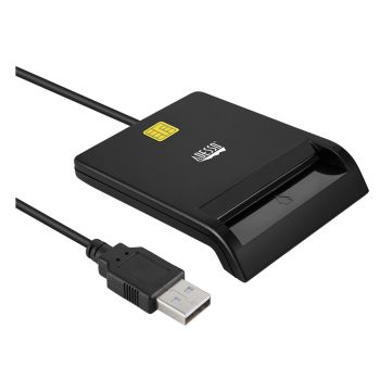 Adesso SCR-100 USB Smart Card Reader, TAA Compliant