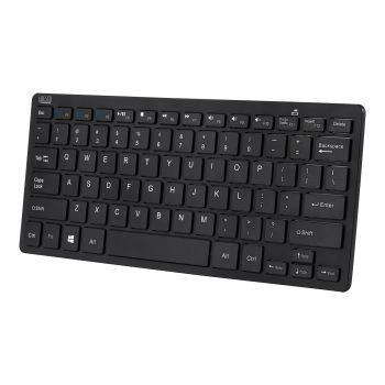 Adesso WKB-1100BB Bluetooth SlimTouch Computer Keyboard with Scissor Switches, for Windows, Mini