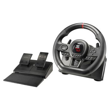 Subsonic SA5645-NG Superdrive SV 650 Racing Wheel with Pedal Set and Paddles for PS3, PS4, Xbox One, Xbox Series XS, Nintendo Switch/Switch 2, PC