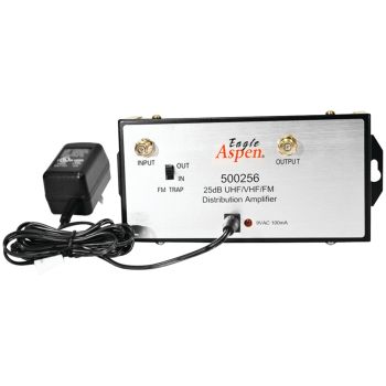 Eagle Aspen 500256 25-dB UHF/VHF/FM Distribution Amp