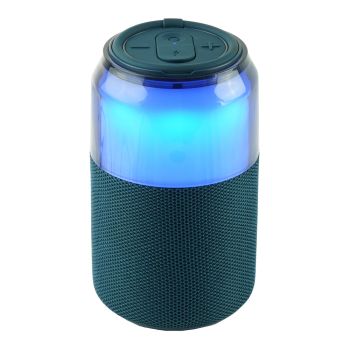 Supersonic SC-2335BT BLU SodaBoom Portable Bluetooth Speaker, True Wireless, with LED Light Show, SC-2335BT (Blue)