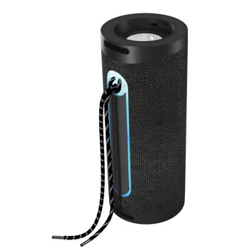 Supersonic SC-2340BT Portable Bluetooth Speaker with LED Flashlight and Speakerphone, SC-2340BT (Black)