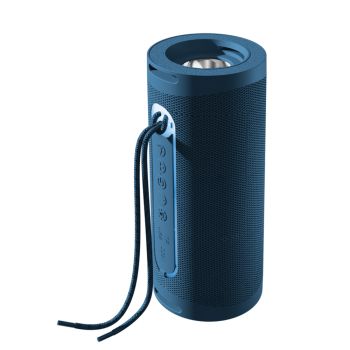 Supersonic SC-2340BT BLU Portable Bluetooth Speaker with LED Flashlight and Speakerphone, SC-2340BT (Blue)