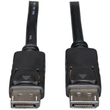 Tripp Lite by Eaton P580-006 4K at 60 Hz DisplayPort 1.2 Male/Male Cable with Latches, Black (6 Ft.)