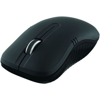 Verbatim 99765 Commuter Series Cordless Optical Computer Mouse, 3 Buttons, 2.4 GHz (Matte Black)