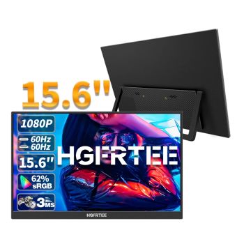 HGFRTEE 15.6inch Portable Monitor FHD-IPS Panel Second Screen for Laptop Gaming Extended Display with Type C HDMIB156 SZF06L6 UNITED STATES