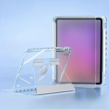 360° Rotation Transparent Tablet Case For iPad Air 4/5 10.9 11 M2 Case 10th 10.9 7/8/9th 10.2 5/6th 9.7 Pro 11 12.9 Mini 6 CoverUNITED STATES IPAD MINI 6 7