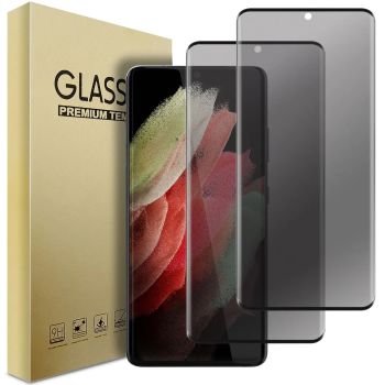 For Samsung Galaxy S21/S21 Plus/S21+/S21 Ultra/S21 FE 5G Case Friendly Anti Spy Privacy Tempered Glass Screen Protectors 2-PackUNITED STATES FOR GALAXY S21 ULTRA