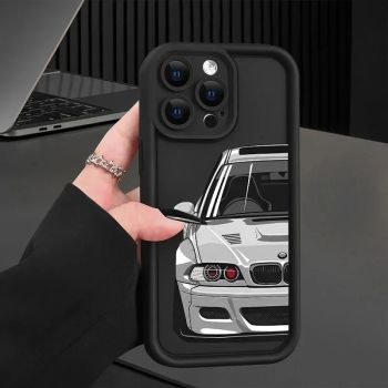 Fashions Car Pattern Silicone Phone Case For iPhone 17 16 Pro Max 15 14 11 12 13 7 8 16 Plus Matte Shockproof Soft CoverUNITED STATES 1 IPHONE 15PROMAX