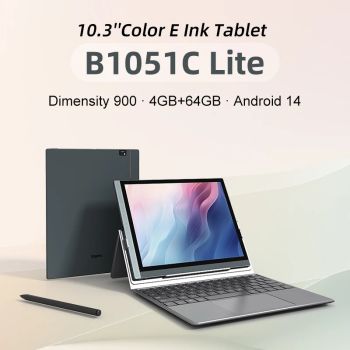 Bigme B1051C Pro 10.3'' Color Eink Ebook Reader Android 14 OS, Dimensity 1080, 8+256GB, Electronic Book Tablet 300PPI EreaderB1051C LITE KEYBOARD UNITED STATES