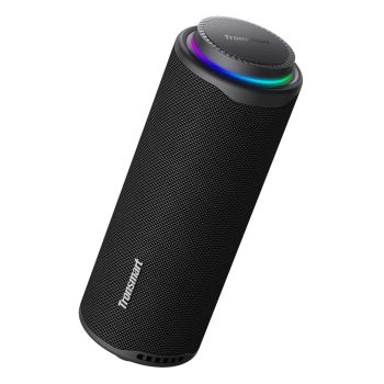 Tronsmart T8 Speaker Bluetooth Portable Speaker with Deep Bass, 40W, 360 degree Sound, Waterproof IPX7, for CampingBLACK SPAIN