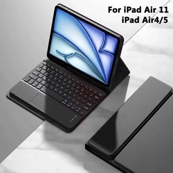Keyboard Case For iPad Air 11 M2 2024/M3 2025/M4 2026,Folio Cover With Pencil Holder For iPad Air 4 5 10.9'' Air 6th 7th 8th Gen
