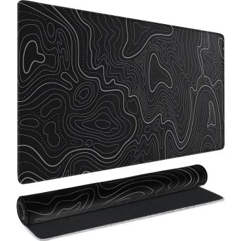 Extra Large Waterproof Gaming Mouse Pad with Stitched Edges, 31.5 x 15.7, Non-Slip Rubber Base, Ideal for Big Keyboards and GameUNITED STATES