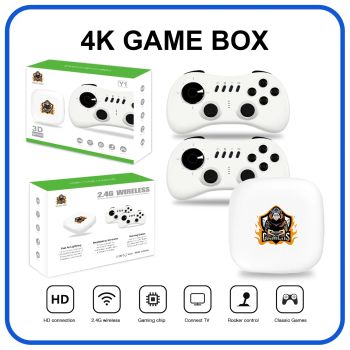 Salange Y1 Mini TV Game Stick Handheld Game Console Wireless Gamepads Video Game 40000+ Retro HD Output Two-player Support PSP