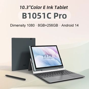 Bigme B1051C Pro 10.3'' Color Eink Ebook Reader Android 14 OS, Dimensity 1080, 8+256GB, Electronic Book Tablet 300PPI EreaderB1051C PRO KEYBOARD CHINA MAINLAND