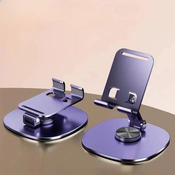 Olaf Rotating Table Cell Phone Holder Support Desktop Stand for IPad Samsung IPhone 15 14 13 Mobile Mount Phone Holder