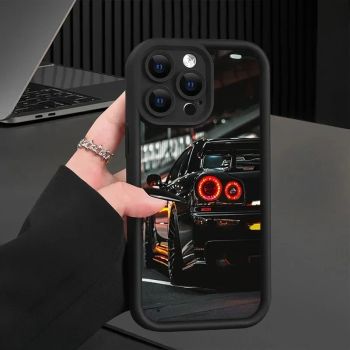 Fashions Car Pattern Silicone Phone Case For iPhone 17 16 Pro Max 15 14 11 12 13 7 8 16 Plus Matte Shockproof Soft CoverUNITED STATES 5 IPHONE 14PLUS