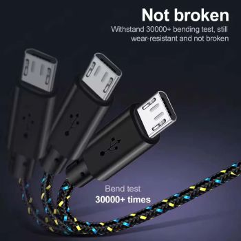 Braided Micro USB Cable Data Sync USB Charger Cable For Samsung S7 HTC LG Huawei Xiaomi Android Phone Cables MY-28