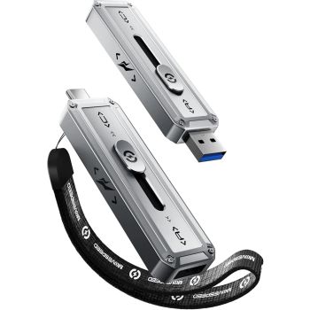 512GB Portable SSD with 2100MB/s Speed, USB-C & USB-A Compatible for Phones and ComputersUNITED STATES